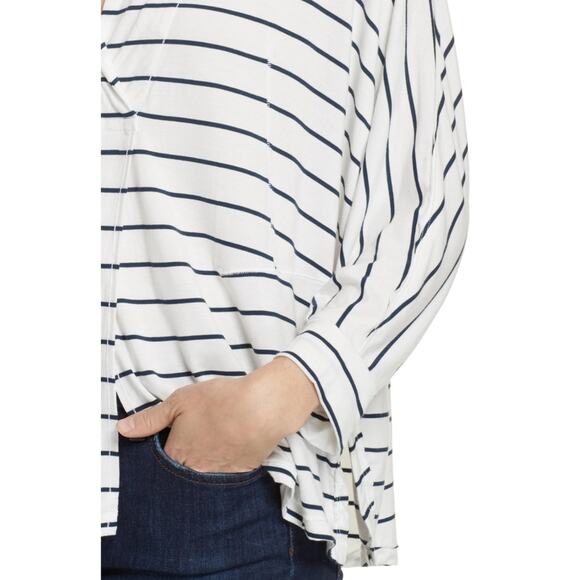 Free People We The Free Can't Fool Me Stripe Top Size XS - Picture 9 of 11